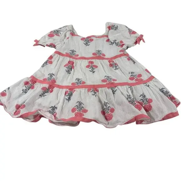 Haute Hippie Toddler Girl 3T Floral Dress - Picture 1 of 6